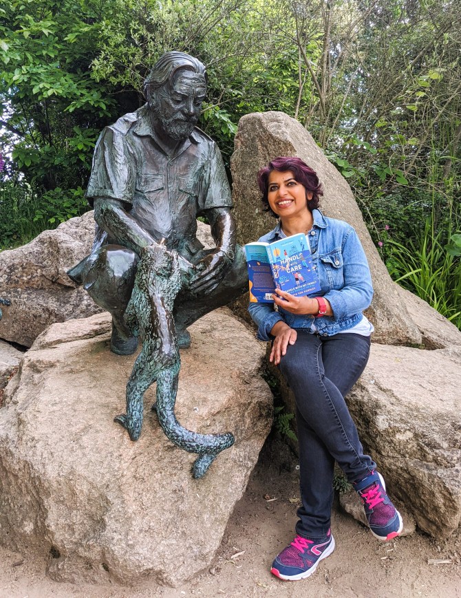 Shreya is interviewed by the BBC about her writing career, her 3rd book ‘Handle With Care’ (HarperCollins 2022), and its presentation to The Queen at a special&nbsp;event